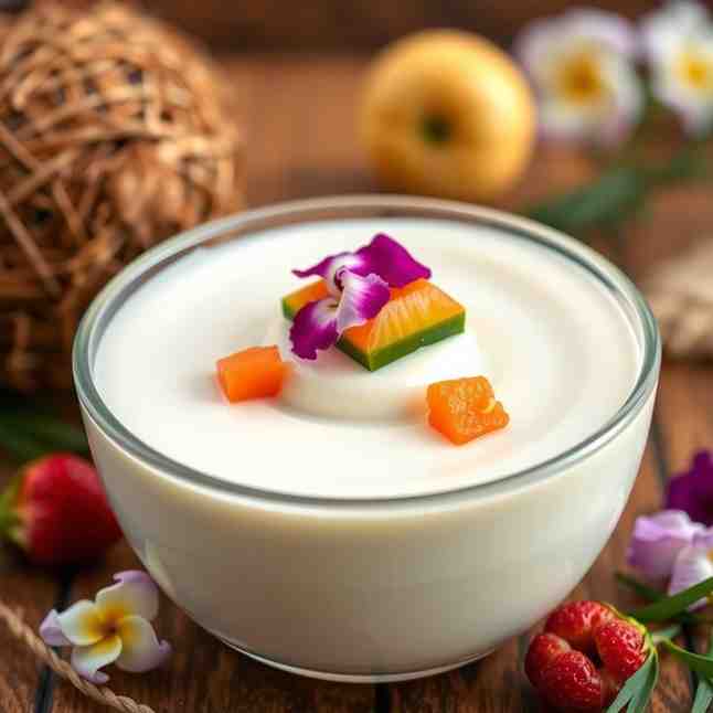 Creamy Coconut Cream Pudding - Micronesian-Inspired & Dairy-Free